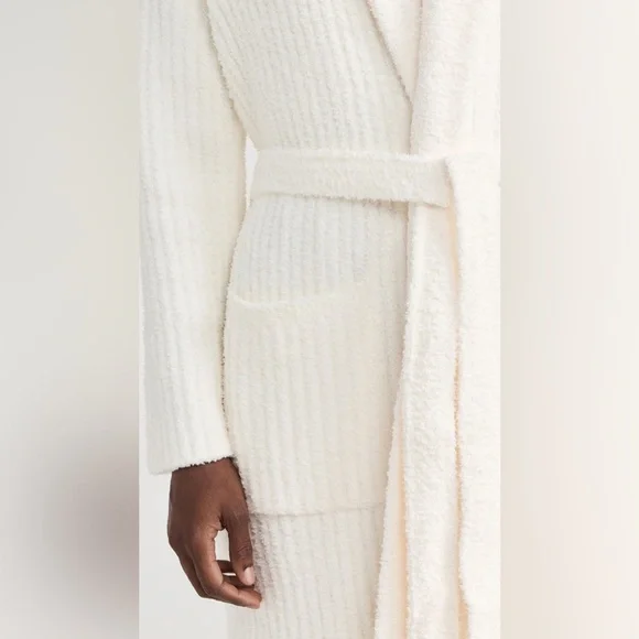 NWT Barefoot Dreams Eco CozyChic Ribbed Robe Sz 1 (US S)
